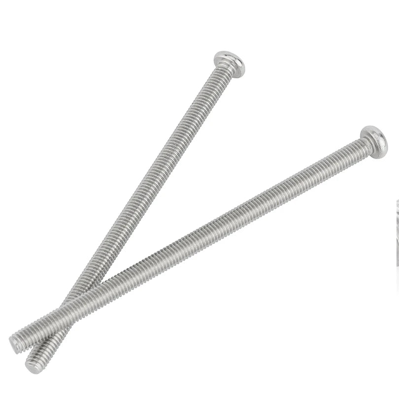 M4 Extended Screw Stainless Steel Round Head Extra Long Switch Box