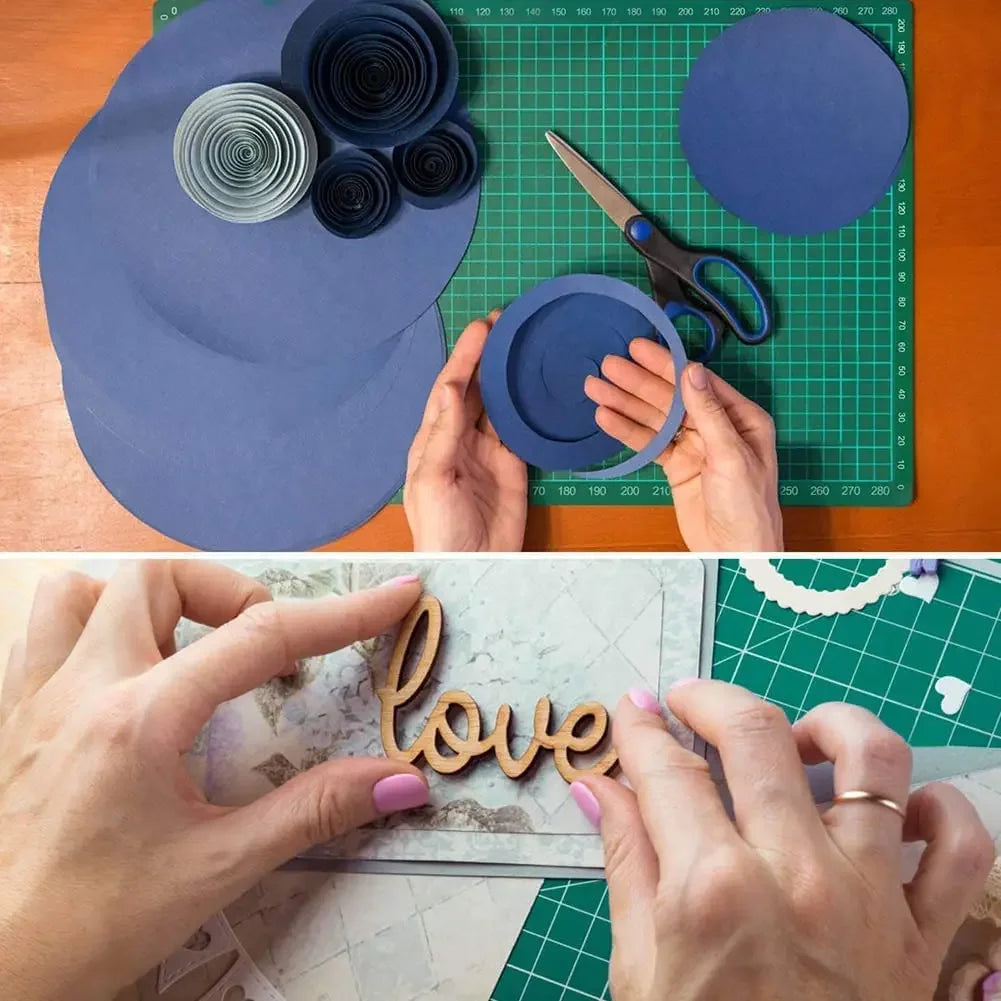 PVC Cutting Mat Workbench Pad for Sewing DIY Leather Craft Knife