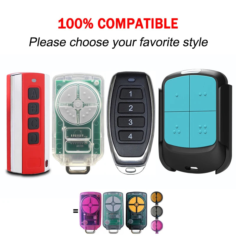ATA PTX5v2 PTX5 Garage Door Remote Control 433.92MHz Rolling Code ATA