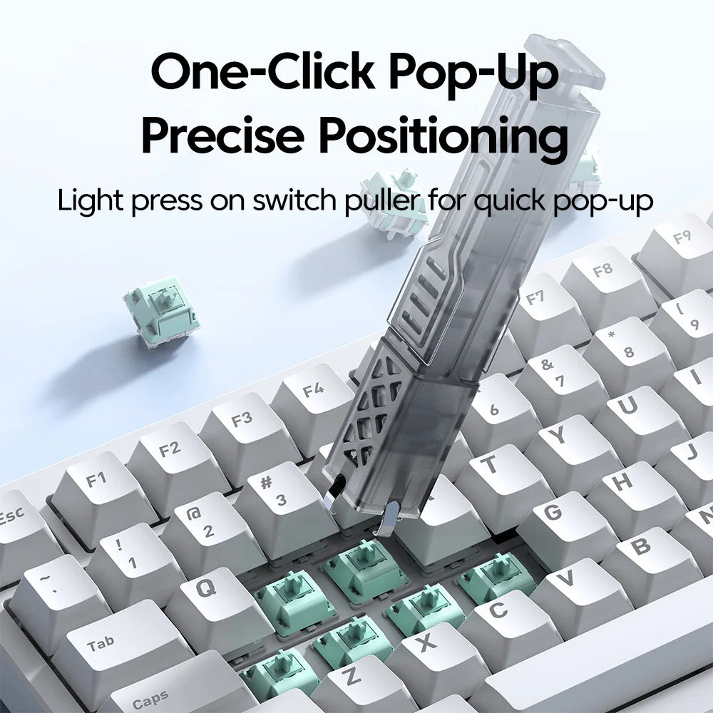 Elough 2 in 1 Keyboard Keycaps Switch Puller Opener Universal Keycap