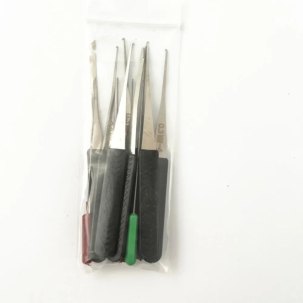 8piece Lock Pick Set Locksmith Supplies Broken Key Auto Extractor