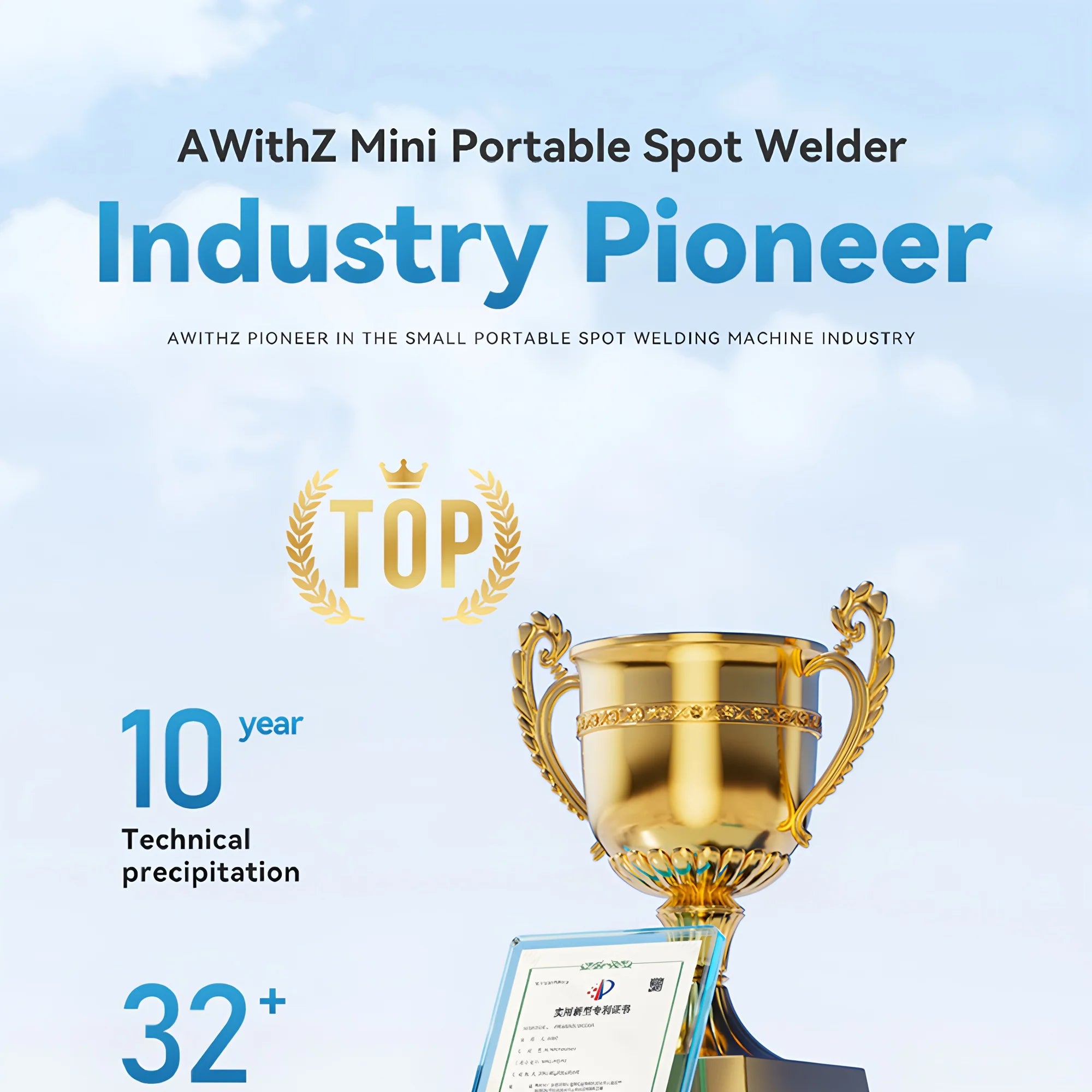Awithz UK3 Portable Battery Spot Welder DIY Mini Welding Machine