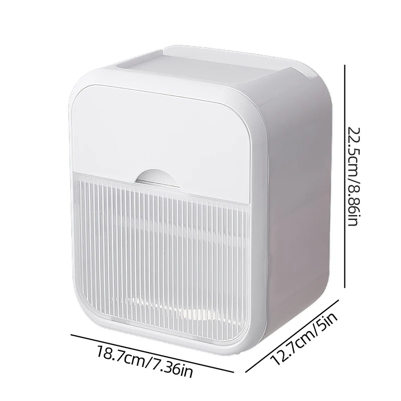 1 tissue dispenser, wall mounted tissue holder, toilet tissue box,
