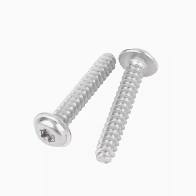 10-100pcs M2 M2.6 M3 M4 M5 Flat end Stainless Steel six lobe Round