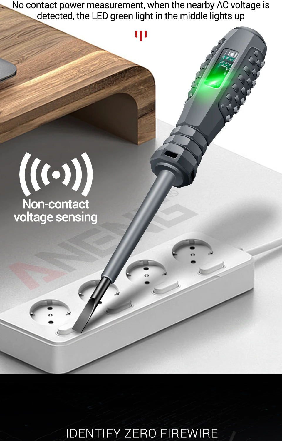 ANENG B05 Word/cross Screwdrivers Neon Bulb Indicator Meter Electric