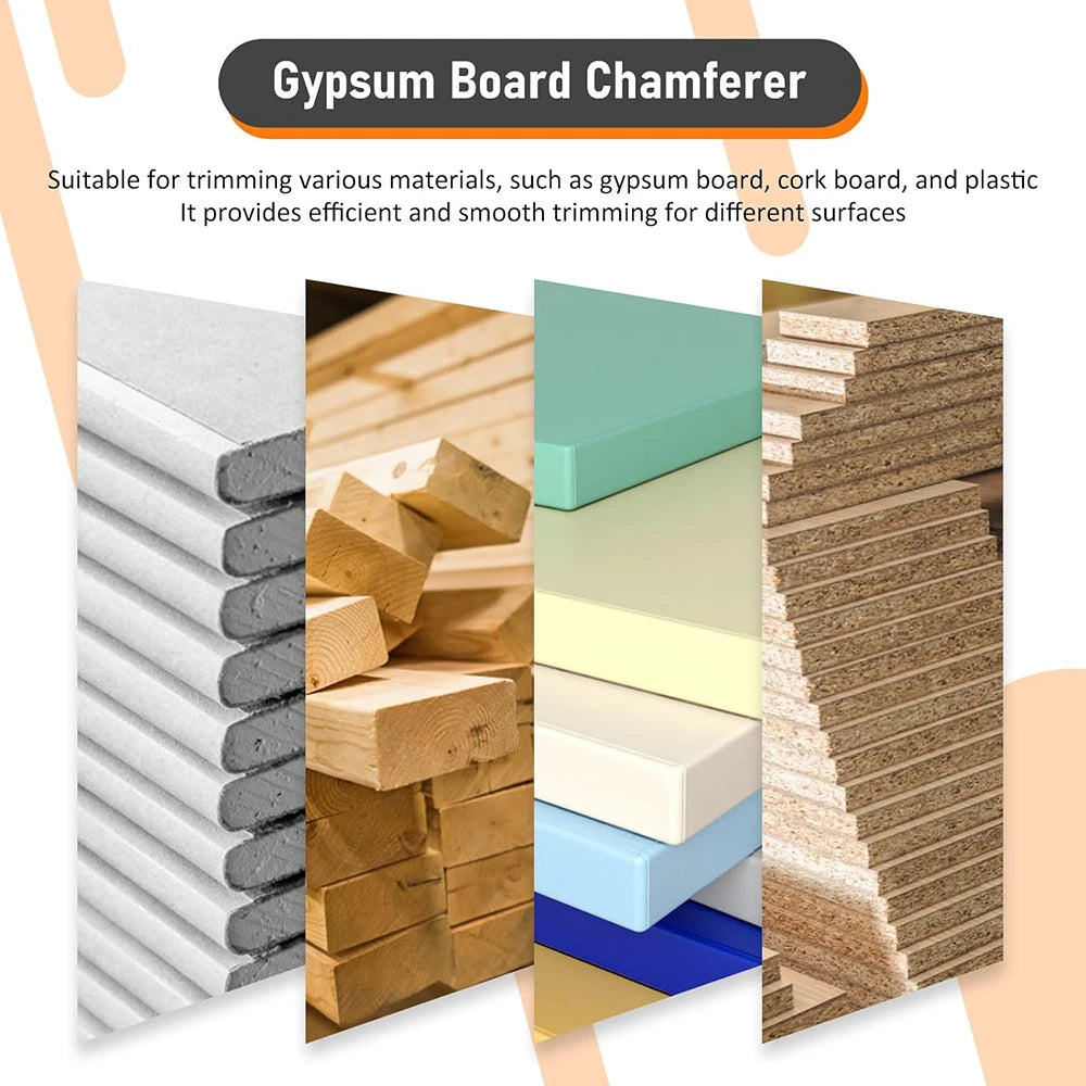 Plasterboard Quick Cutter Gypsum Board Hand Plane Drywall Edge