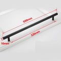 Diameter 10mm Stainless Steel Kitchen Door Cabinet T Bar Handle Pull