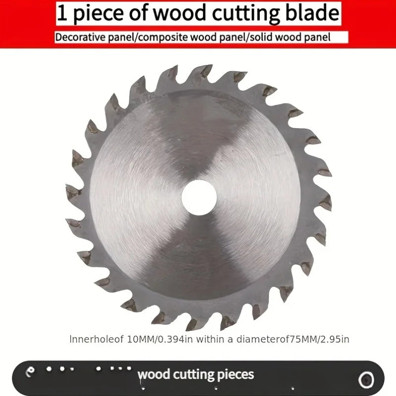 7-Piece 3-Inch Circular Saw Blade & Grinding Disc Set