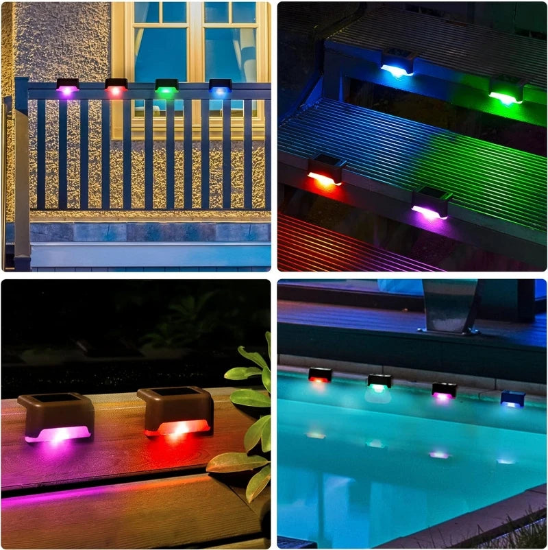 1-24PCS IP65 Waterproof Solar Garden Light Outdoor LED Solar Power