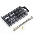22Pcs 0.3mm-1.6mm Hand Drill Bit Set Semi-Automatic Micro Mini HSS