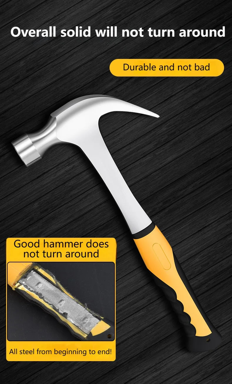 Claw Hammer 2P 3P Heavy Duty Octagonal Hammer Nail Lifting Crushing