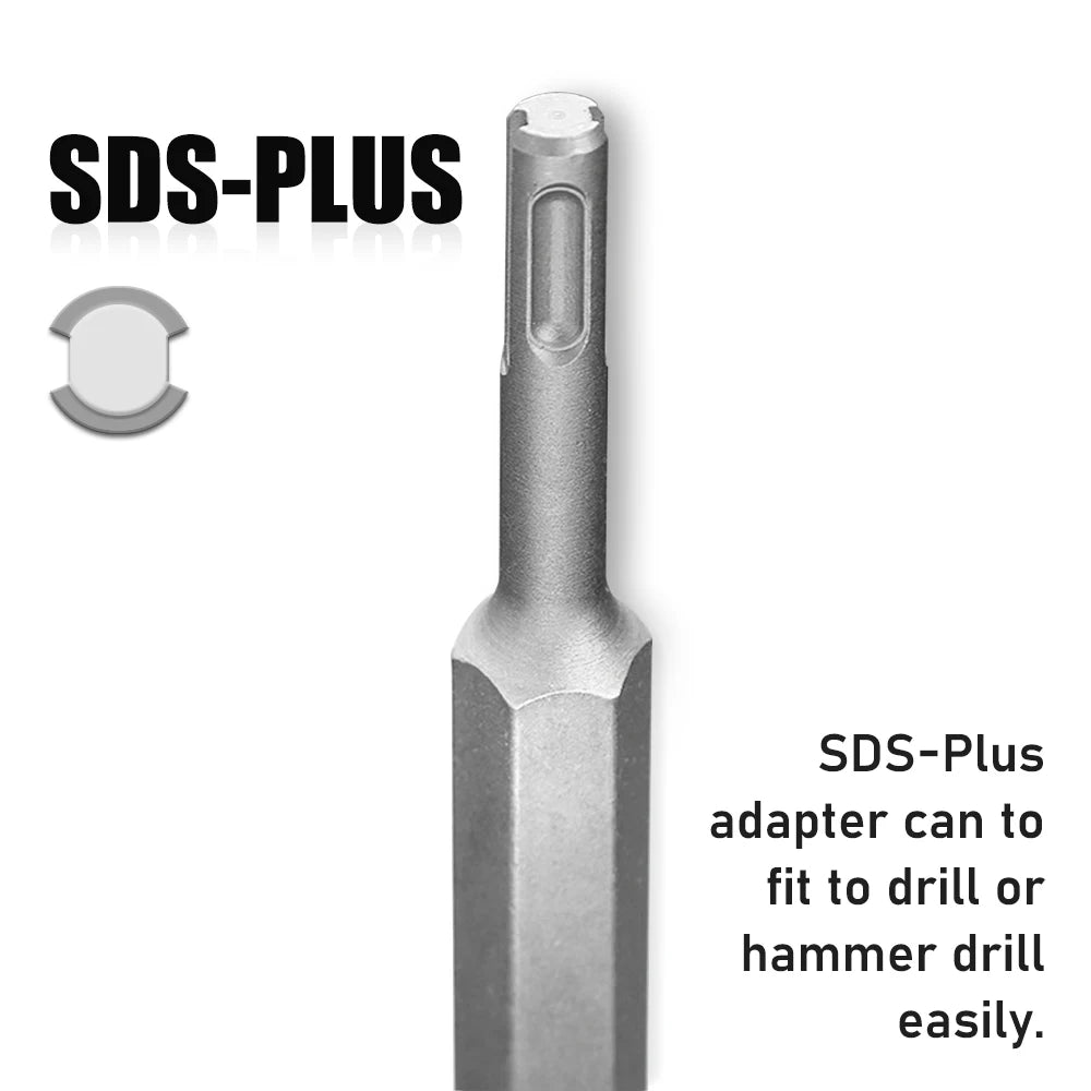 SDS Plus Alloy Chisel Bit ,Multifunctional Breaker Head Surface