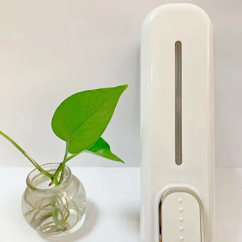 350ml Wall Mount Soap Dispenser Manual Shampoo Shower Gel Dispenser