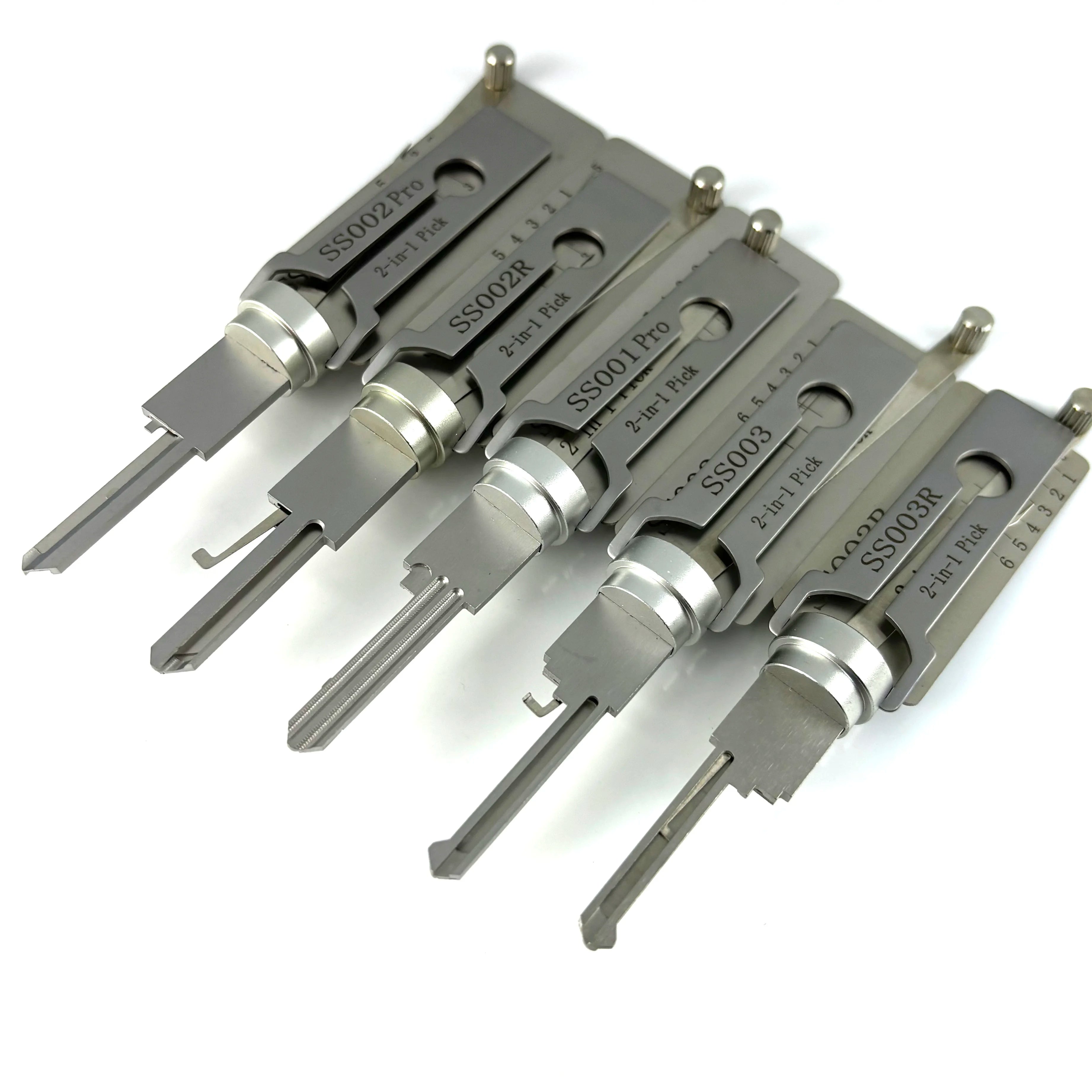 Pro Locksmith Tools for Door Locks,SS001 SS002 SS002R SS003 SS003R 2