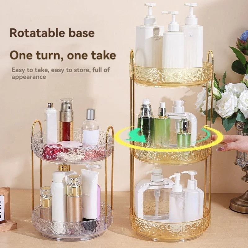 Light Luxury Cosmetics Storage Box, Dressing Table