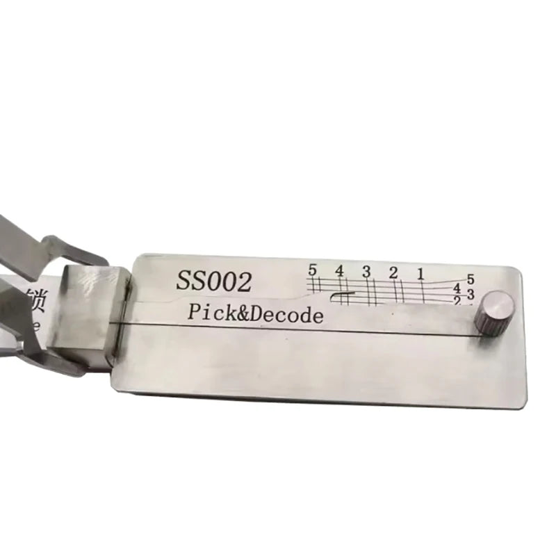 SS002 Locksmith Tool Set 2-in-1 Implement for Door Lock Servicing
