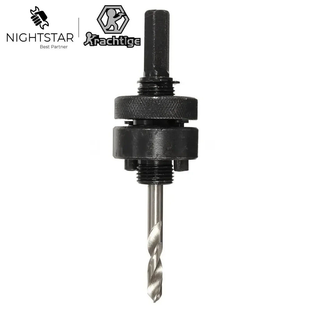 Krachtige Hex Shank Steel Hole Saw Arbor with Drill Bit for 32-210mm