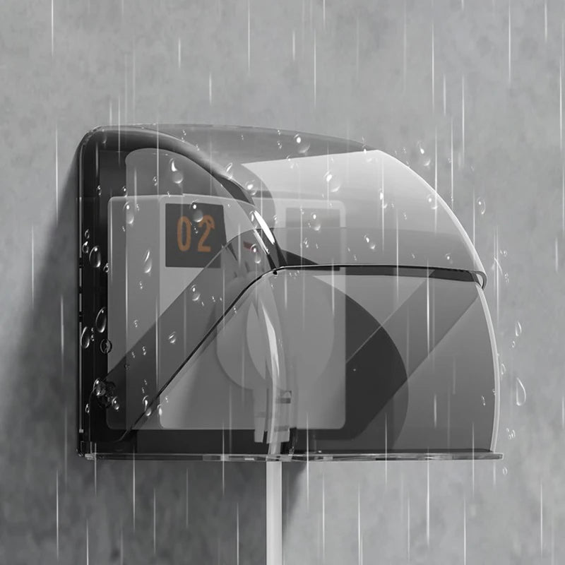 86 Type Outdoor Socket Protective Cover Bathroom Electric Plug