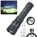 High Strong Power Led Flashlights 2000LM Tactical Torch with Display
