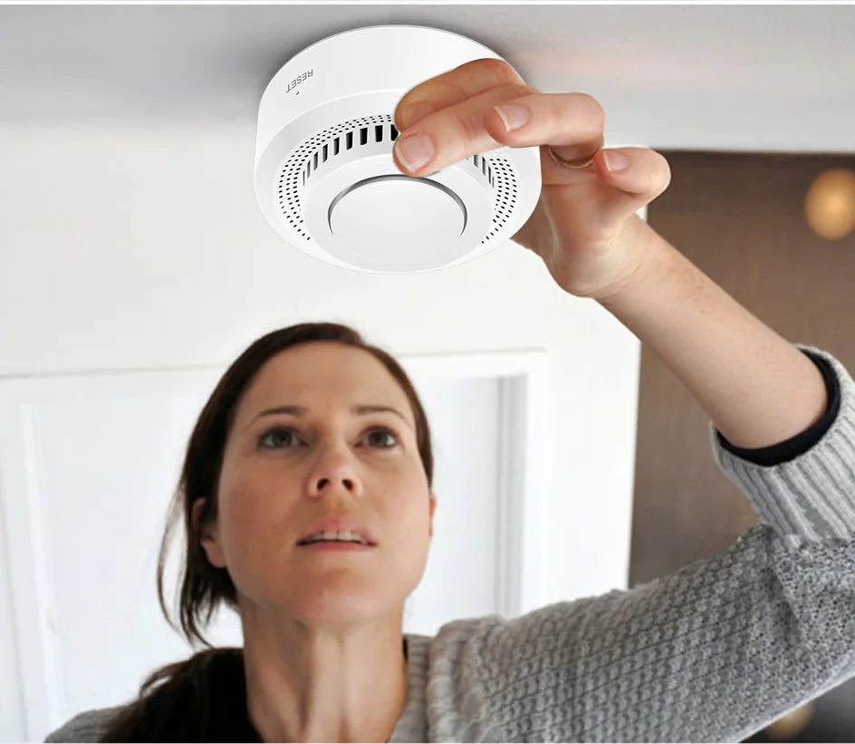 Tuya Smart WiFi Smoke Sensor Fire Protection Smoke Detector 85dB