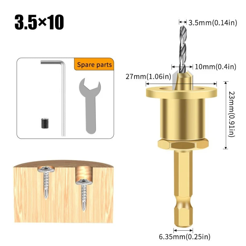 1/5Pcs CNC Adjustable Hexagonal Handle Cutter Woodworking Tools