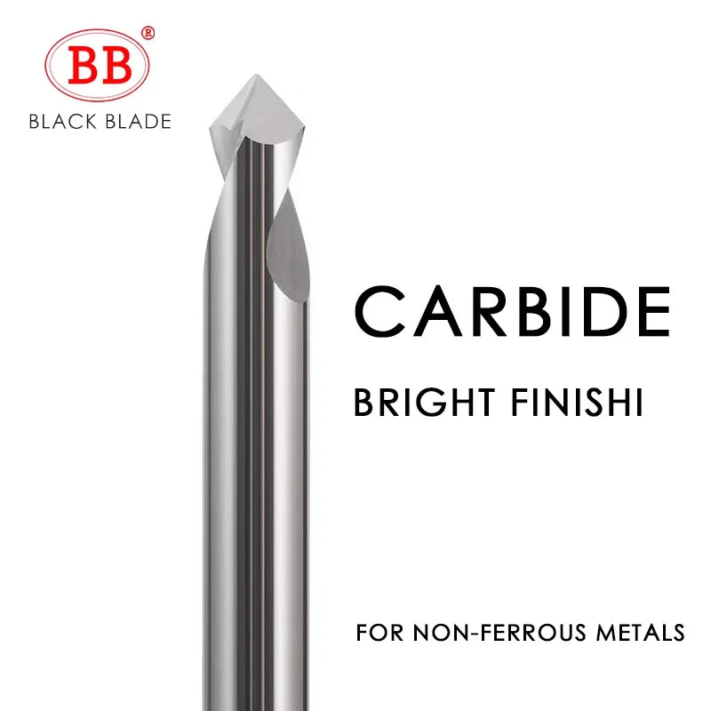 Carbide Stub NC Spot Drill Bit — 60°, 90° & 120° Individual Sizes f