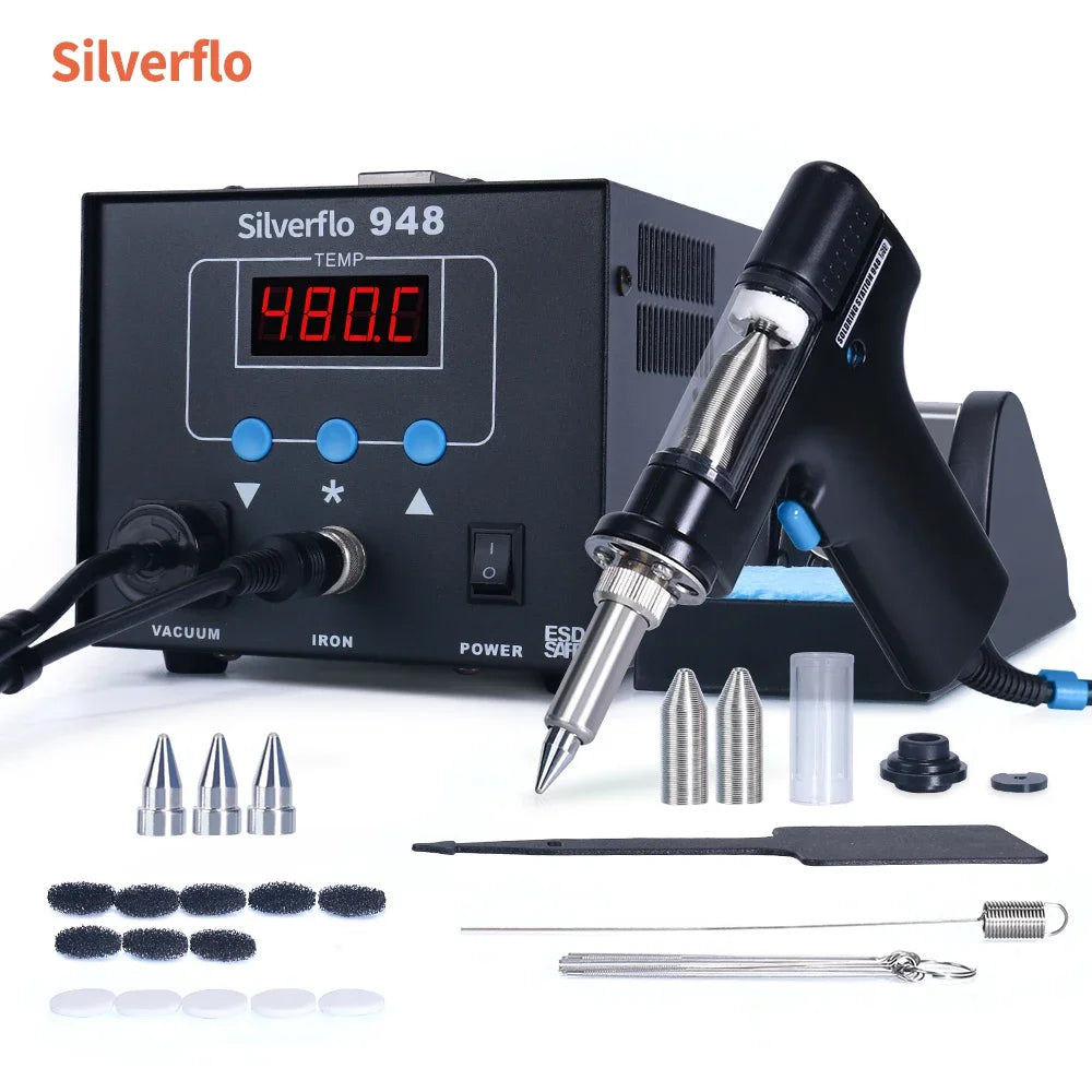 948 Desoldering Station 90W Desoldering Electric Vacuum Solder Sucker