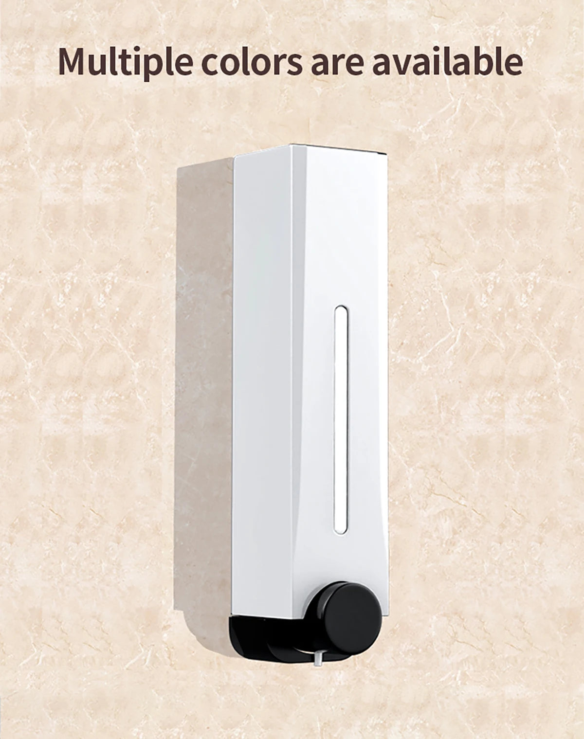 500ML soap dispenser wall mounted manual press soap box hand soap