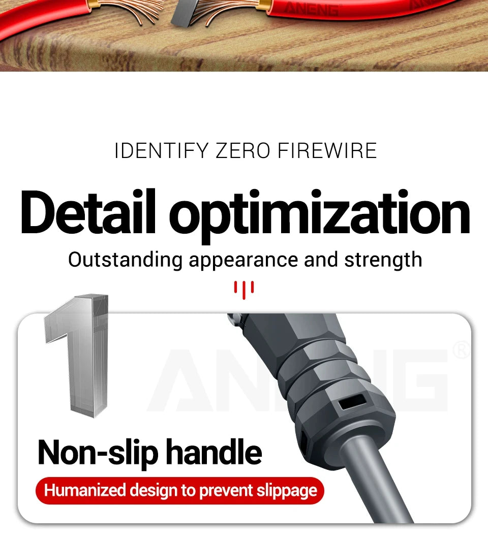 Multifunctional Electrician Test Screwdriver AC Non-contact Induction