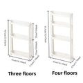 Behind The Door Storage Cabinet Bathroom and Kitchen Storage Rack