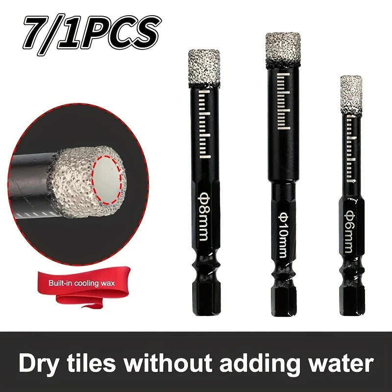 Dry Diamond Core Drill Bit — 5mm to 16mm | Single  - View 1