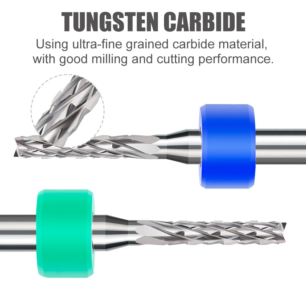 10pcs 0.3mm-1.0mm Mini Drill Bit Set Carbide Gun Drill Bit Micro