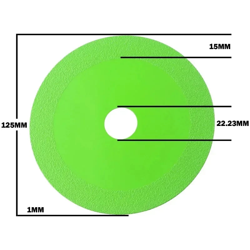 Diamond Cutting Disc 115/125mm – For Tile, Marble, Ceramic & Glass