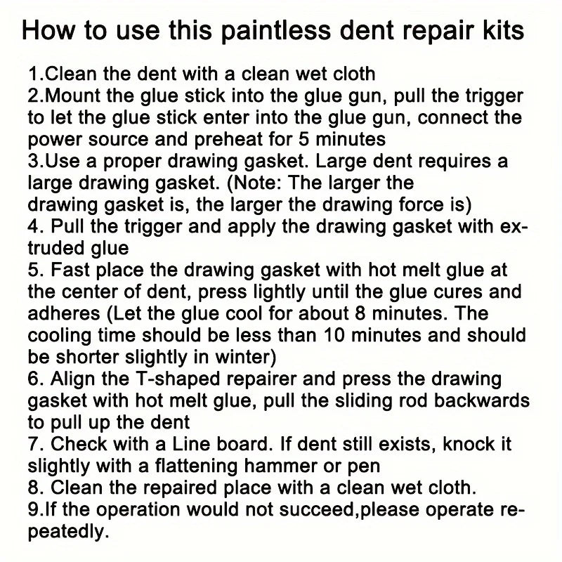Car Dent Repair Tool Auto Body Part Mechanical Sheet Metal Paintless