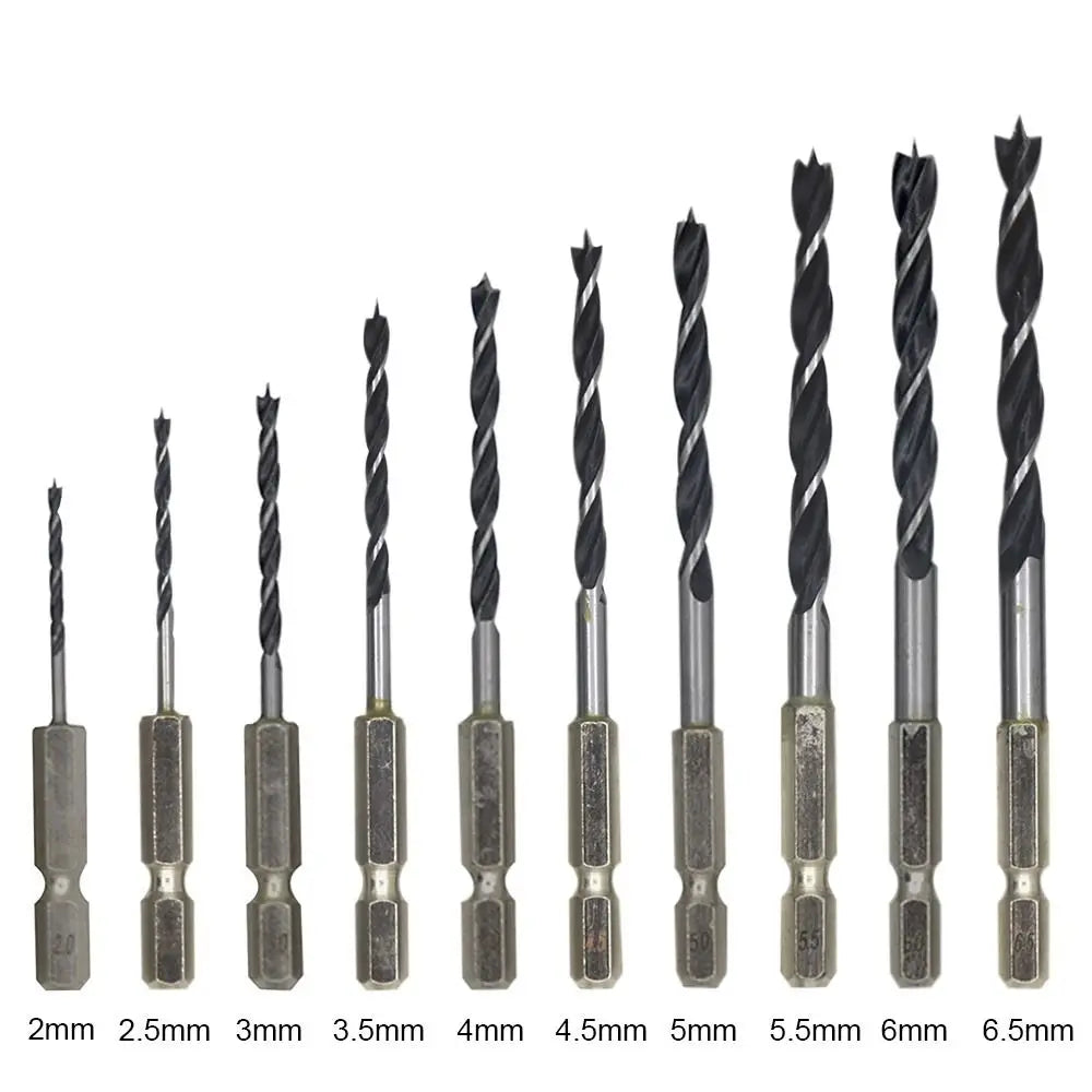 2/2.5/3/3.5/4/4.5/5/5.5/6/6.5mm Hexagonal Handle Three Pointed