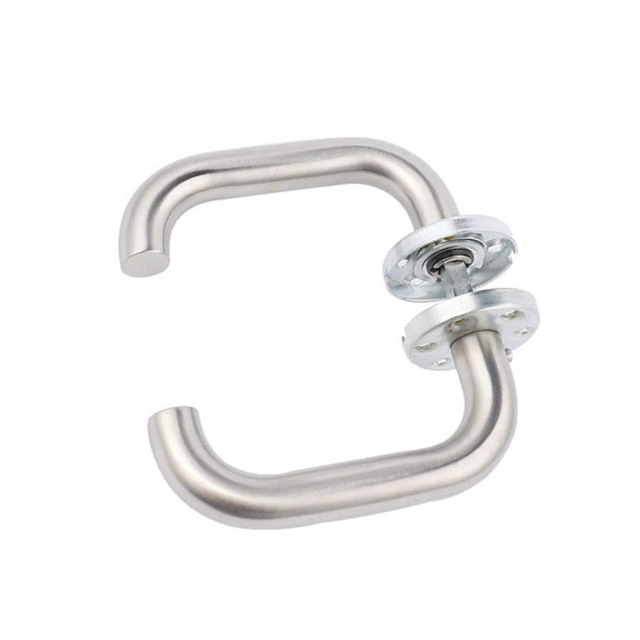Door Handle Set Stainless Steel Interior Home Lever Handle Lock