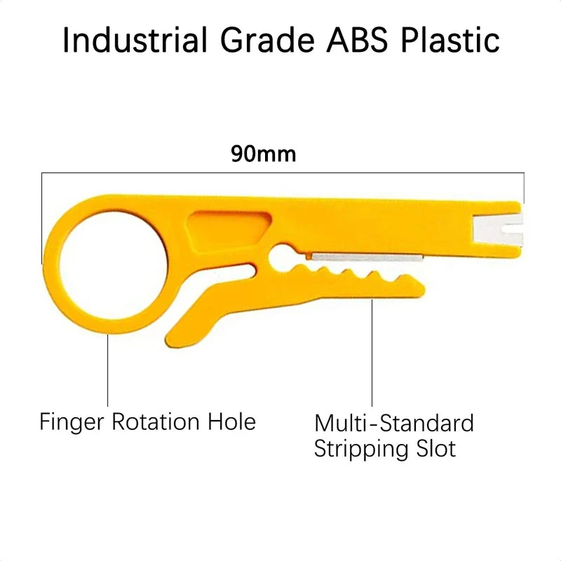 Wire Stripper Knife Crimper Pliers Crimping Tool Cable Stripping Wire