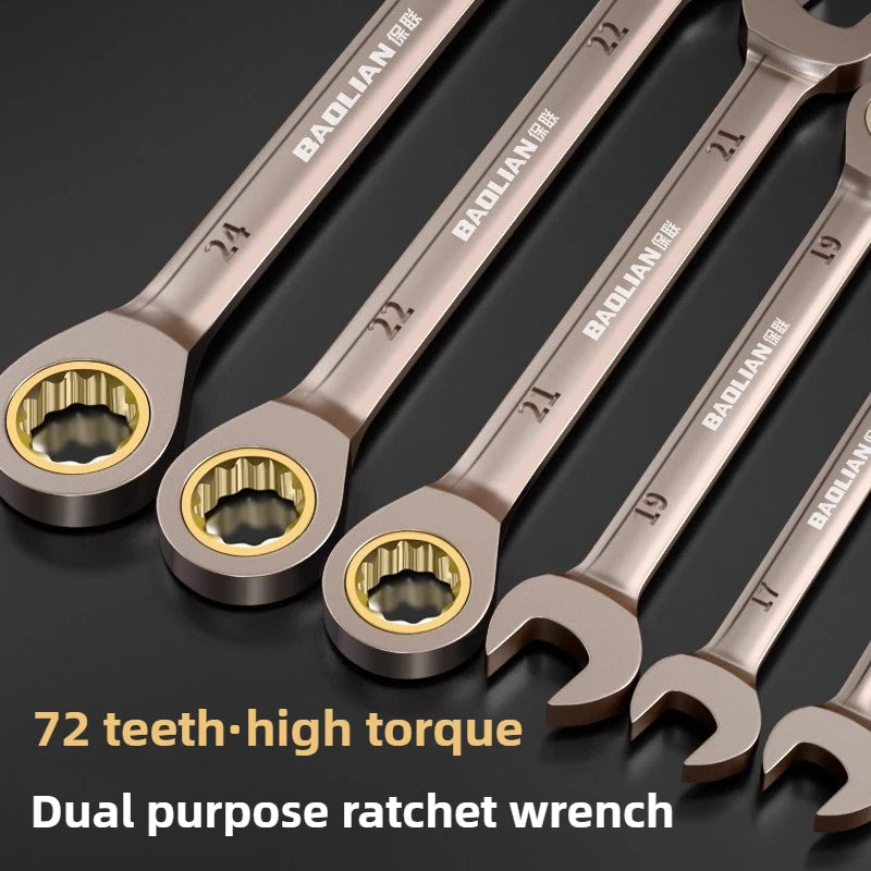Universal Torx Wrench Adjustable Torque 8-22mm Ratchet Spanner for