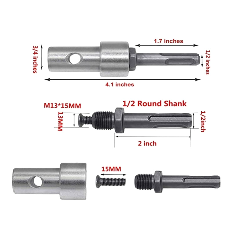 Drill Bit for Earth Auger Head Bit SDS Auger Drill Arbor Earth Drill