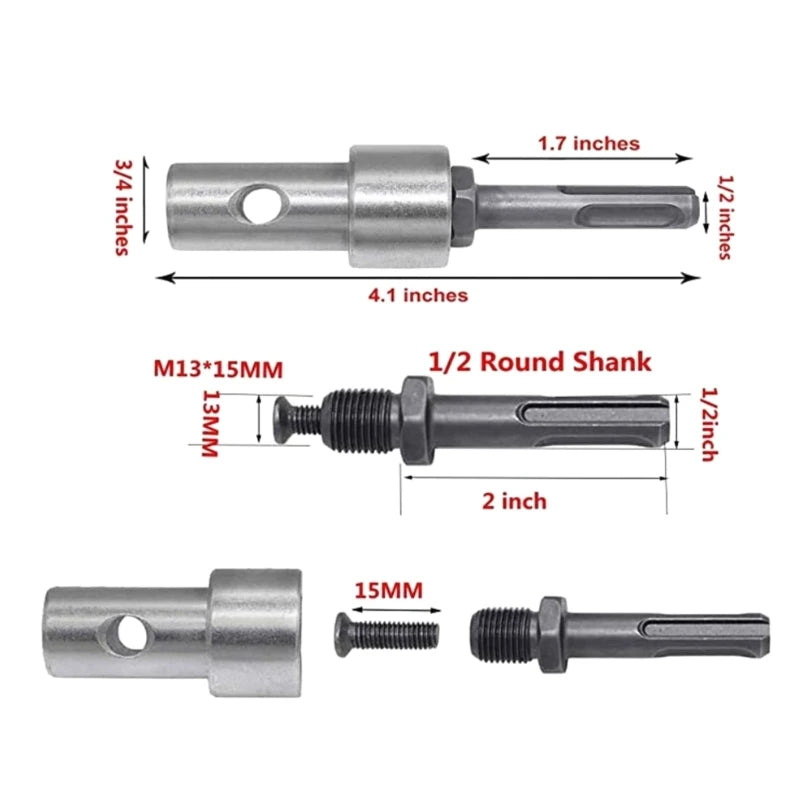 Drill Bit for Earth Auger Head Bit SDS Auger Drill Arbor Earth Drill