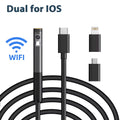 2MP Industrial Endoscope Camera Single/Dual Lens Mini Inspection