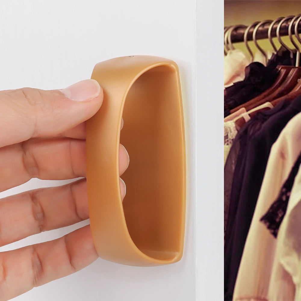 Punch-free High Elasticity Self Adhesive ABS Handle Door Knob Drawer
