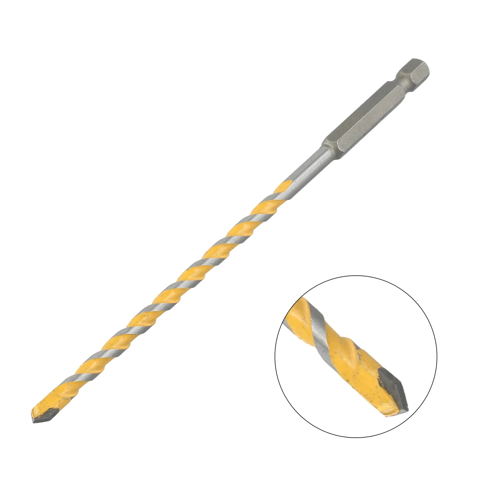 160mm Tungsten Carbide Drill Bit 1/4in Hex Shank Drill Bit For