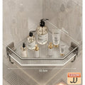 Wall Shelf No Drill Acrylic Triangle Bathroom Shelf Wall Mount Corner