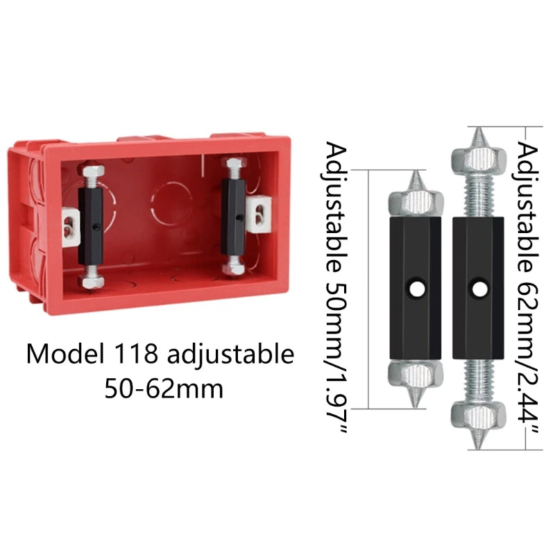 10 Pcs Wall Switch Socket Cassette Repairer Adjustable Cassette
