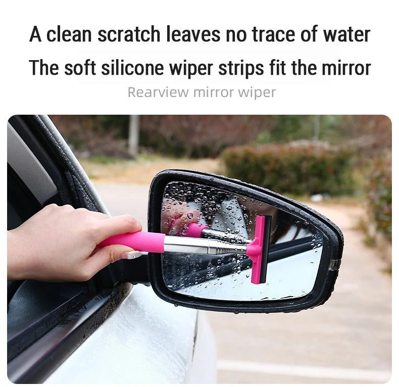 Non-Scratch Soft Silicone Handy Squeegee Car Wrap Tools Water Window