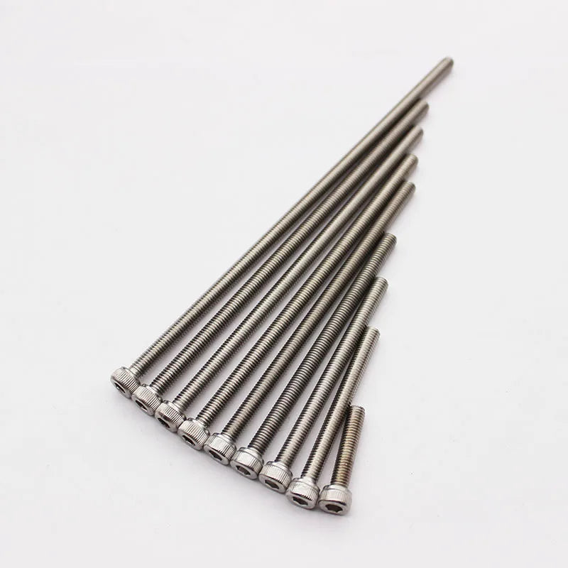 M3 M4 M5 M6 M8 Socket Cap Screws Stainless Steel Hex Allen Key Bolts