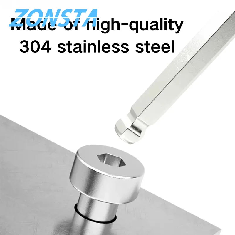 M2 M2.5 M3 M4 M5 M6 M8 M10 304 Stainless Steel Hex Hexagon Socket Cap