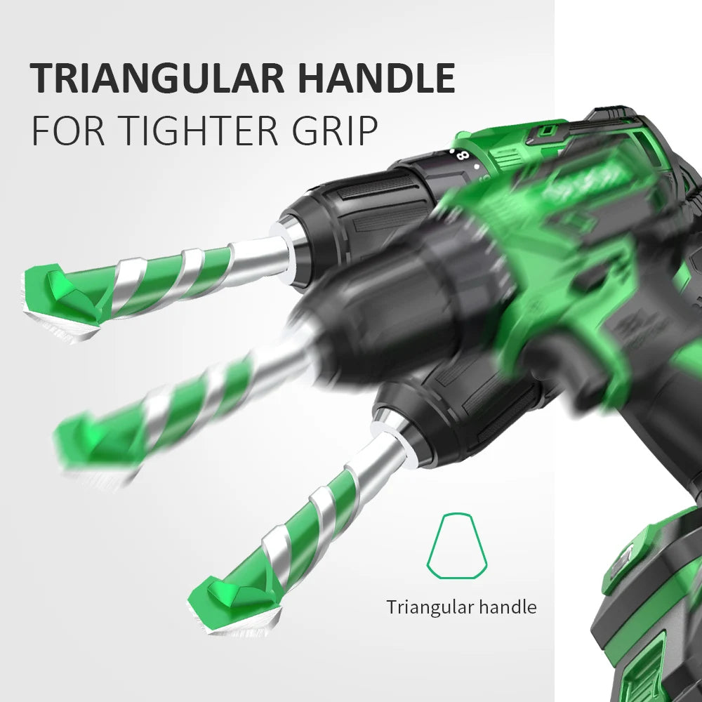Drill Bit Super Hard Alloy Twist Overlord Drill Through Hole Glass