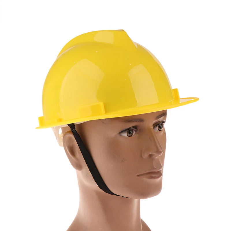 Heavy Duty Full Brim Construction Hard Hat – High Strength Impact Resistant